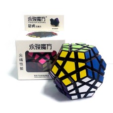 Логическая игра Мегаминкс 3×3 MoYu YuHu Megaminx Черный
