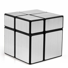 Зеркальный кубик ShengShou Mirror blocks 2x2 Черно-серебряный
