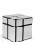 Зеркальный кубик ShengShou Mirror blocks 2x2 Черно-серебряный