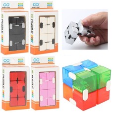 Антистресс куб Infinity Cube, 4 цвета, в коробке