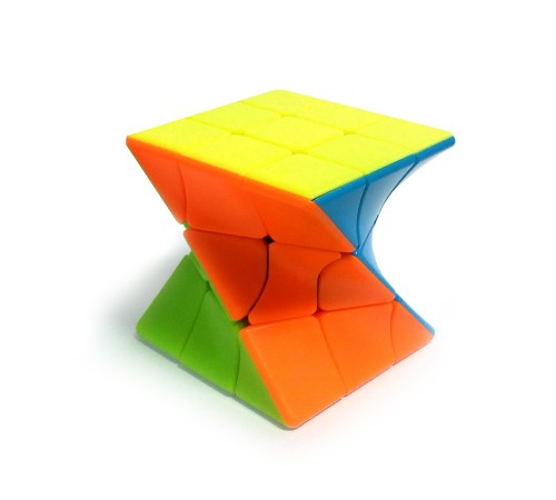 Головоломка Jiehui Twisty Skewb, цветной пластик