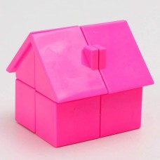 Головоломка дом Yongjun House 2x2x2 (ВайДжей Хаус 2х2х2), розовый
