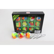 Набір кольорових головоломок YouPin Lock Puzzle, 12 видів, в подарунковій коробці, 322202