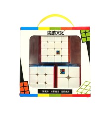 Набор цветных кубиков Moyu Cubing Classroom mini (2-3-4), в коробке