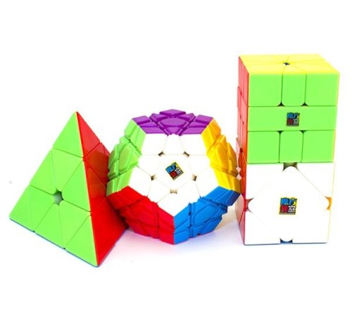 Набір кольорових кубиків Набір MoYu WCA Cube Gift Set 809305