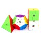 Набір кольорових кубиків Набір MoYu WCA Cube Gift Set 809305