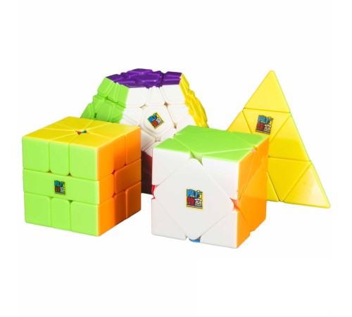 Набір кольорових кубиків Набір MoYu WCA Cube Gift Set 809305