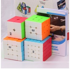 Набір головоломок кубик №3 QiYi MoFangGe, 4 кубики в коробці