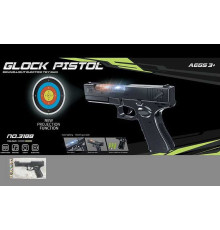 Пістолет 3188 (176/2) підсвічування, вібрація, звук, проєкція, у пакеті
