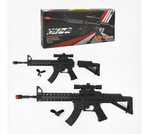 Автомат HT-7 (48/2) звук, підсвічування, оптичний приціл, в коробці