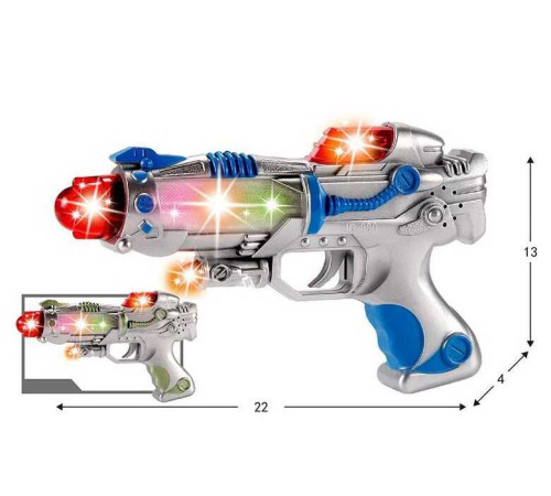 Пістолет JD 380 (180/2) 2 види, підсвічування, звуки, у пакеті