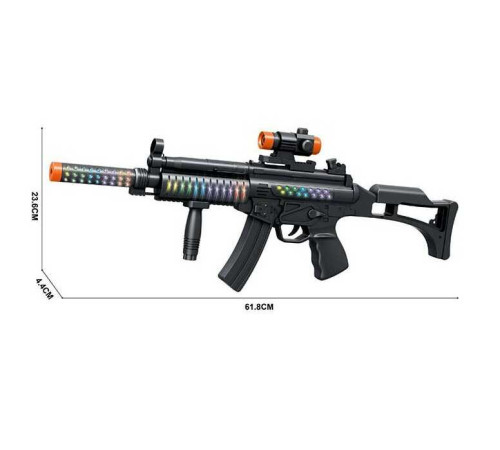 Автомат 578 (72/2) підсвічування, звуки, на батарейках, в пакеті