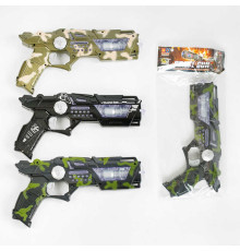 Пістолет 999 S-7 A (96/2) 3 види, світло, звук, у пакеті