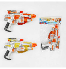 Пістолет JQ 6299-1 (120/2) 2 кольори, підсвічування, звуки, лазерний приціл, у пакеті