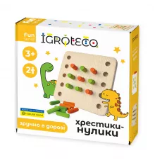Дерев'яна гра "Хрестики-нулики"