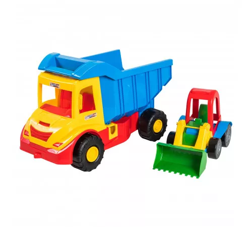 "Multi truck" вантажівка з трактором "Multi truck" вантажівка з трактором