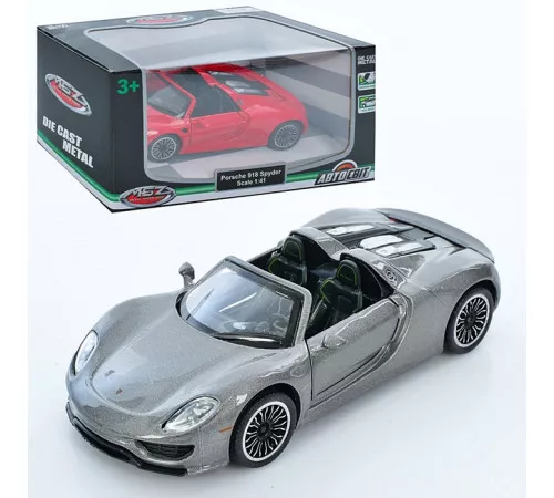 Машина метал. Porsche 918 Spyder Машина метал. Porsche 918 Spyder